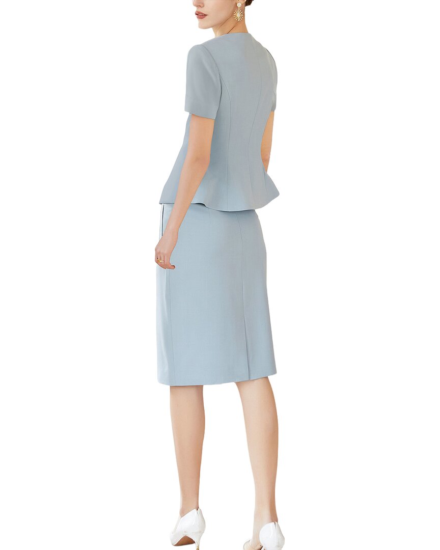 Anette 2Pc Blazer & Skirt Set