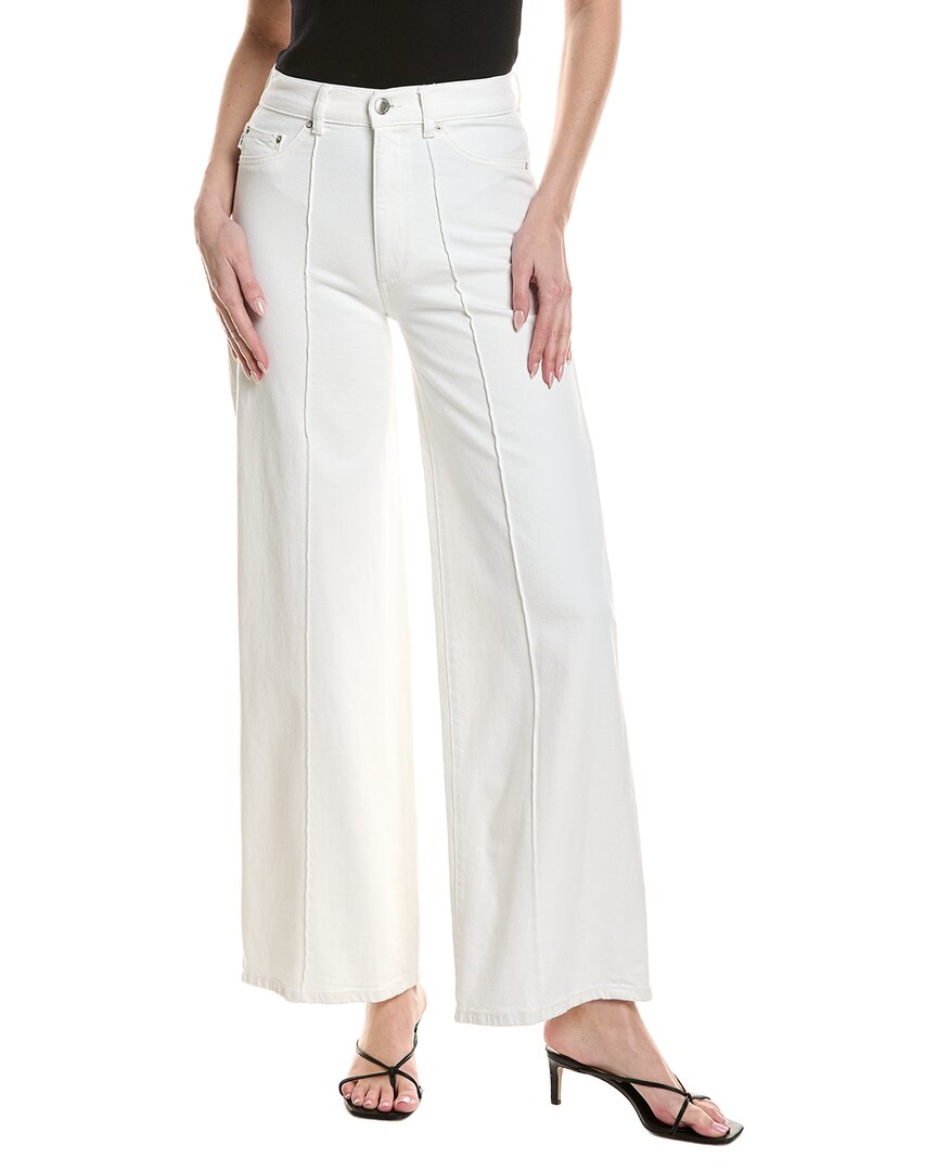 Dl1961 Hepburn White Pintuck Jean