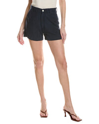 Dl1961 Taylor Linen Bright Navy Linen Short