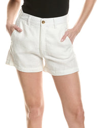 Dl1961 Taylor Linen White Linen Short