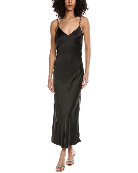 monica satin maxi dress Generation Love Dress, Black / Regular 0 (XS) Size:L 12 First Birthday Girl dress, Monica Satin Midi Dress boutique online