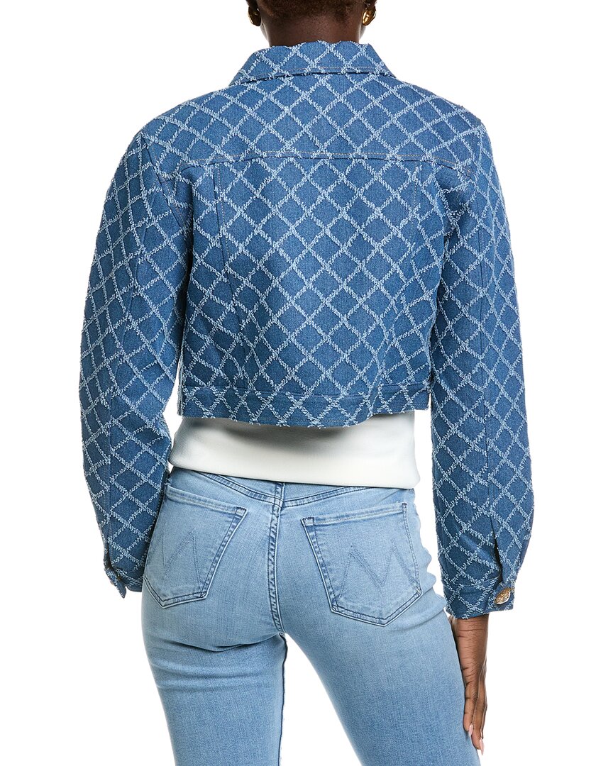 Endless Rose Distressed Cropped Denim Jacket