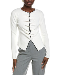 Endless Rose Ruffle Draped Knit Top