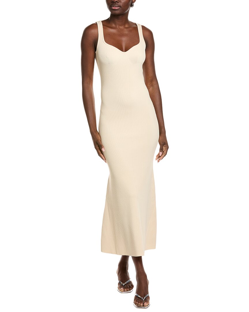 Endless Rose Sweetheart Neckline Knit Maxi Dress