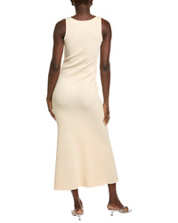 Endless Rose Sweetheart Neckline Knit Maxi Dress