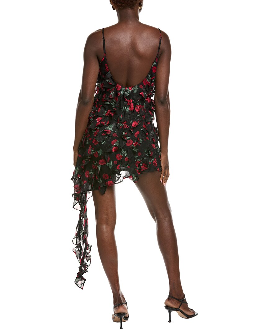 Endless Rose Print Ruffled Dress