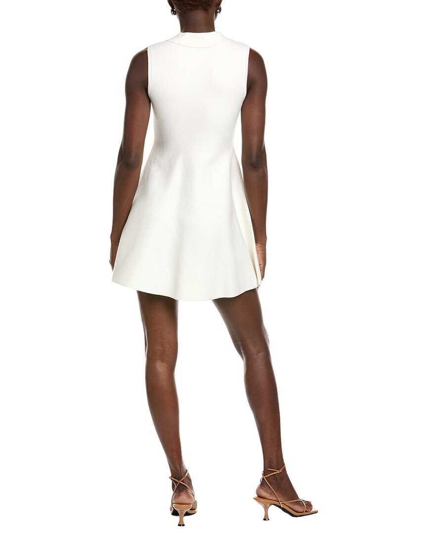 Endless Rose Pearl Bow Flare Knit Dress