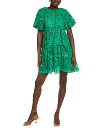 Endless Rose Sequins Tiered Mini Dress