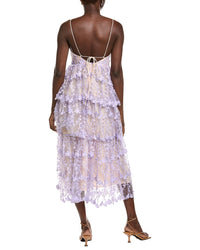 Endless Rose Crochet Layered Midi Dress