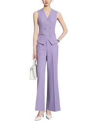 Linda Charm 2Pc Vest & Pant Set