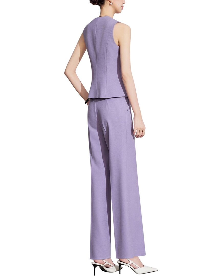 Linda Charm 2Pc Vest & Pant Set