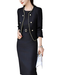 Linda Charm 2Pc Jacket & Dress Set