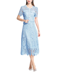 Elaine 2Pc Shirt & Midi Skirt Set