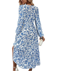 Teodora Long Sleeve Midi Dress
