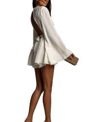 Teodora Long Sleeve Mini Dress