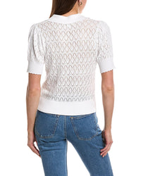 Design History Textured Polo Sweater