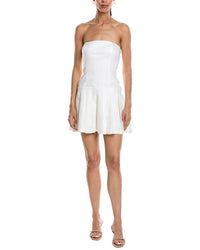 Reveriee Sleeveless Linen Mini Dress