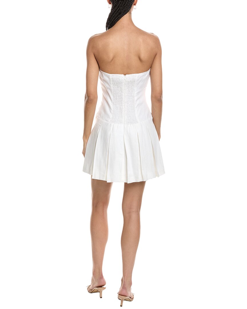 Reveriee Sleeveless Linen Mini Dress