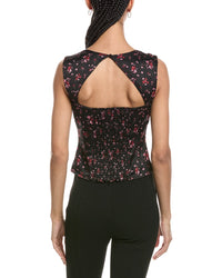 Reveriee Square Neck Sleeveless Top