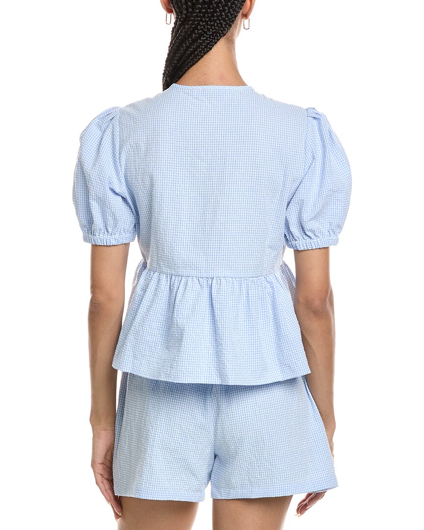 Reveriee Tie Front Top