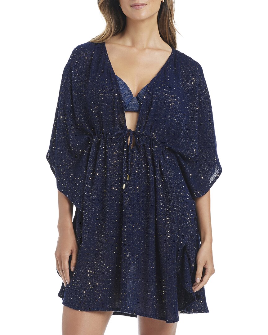 Bleu Rod Beattie Golden Hour Sequin Caftan Coverup