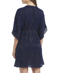 Bleu Rod Beattie Golden Hour Sequin Caftan Coverup