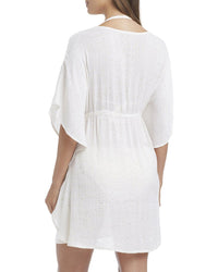 Bleu Rod Beattie Golden Hour Sequin Caftan Coverup