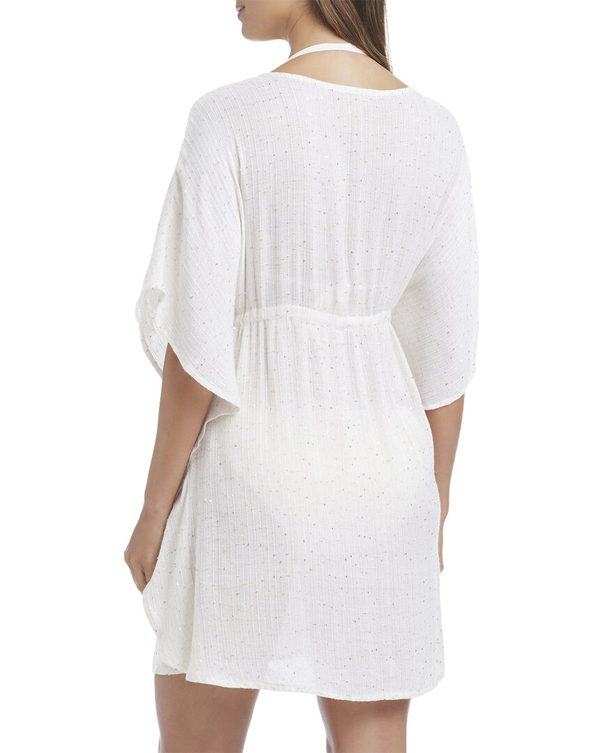 Bleu Rod Beattie Golden Hour Sequin Caftan Coverup