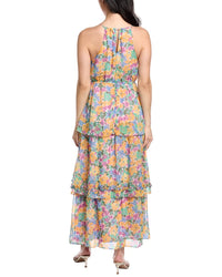 Lost + Wander Florescence Halter Maxi Dress