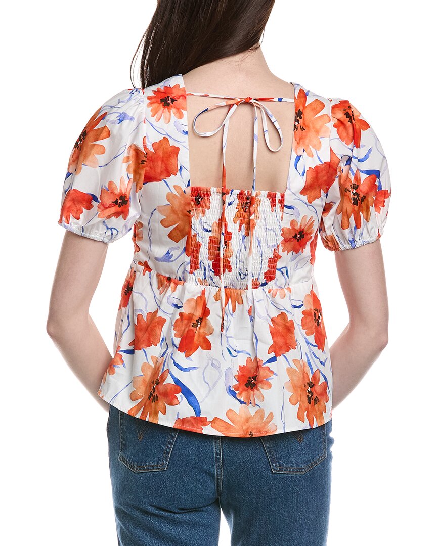 Lost + Wander Poppy Blooms Top
