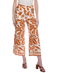 Lost + Wander Tropical Dream Linen-Blend Pant