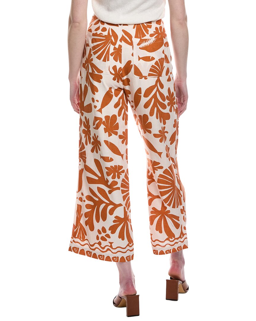 Lost + Wander Tropical Dream Linen-Blend Pant