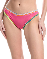 Pq Swim Crochet Trim Scoop Bottom