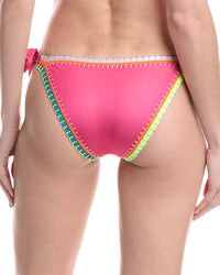 Pq Swim Crochet Trim Tie Bottom