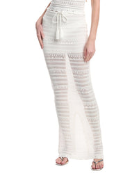 Pq Swim Crochet Long Skirt