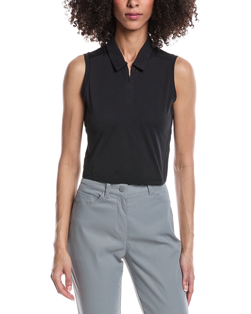 Adidas Beyond The Course Tank Crop Polo Shirt