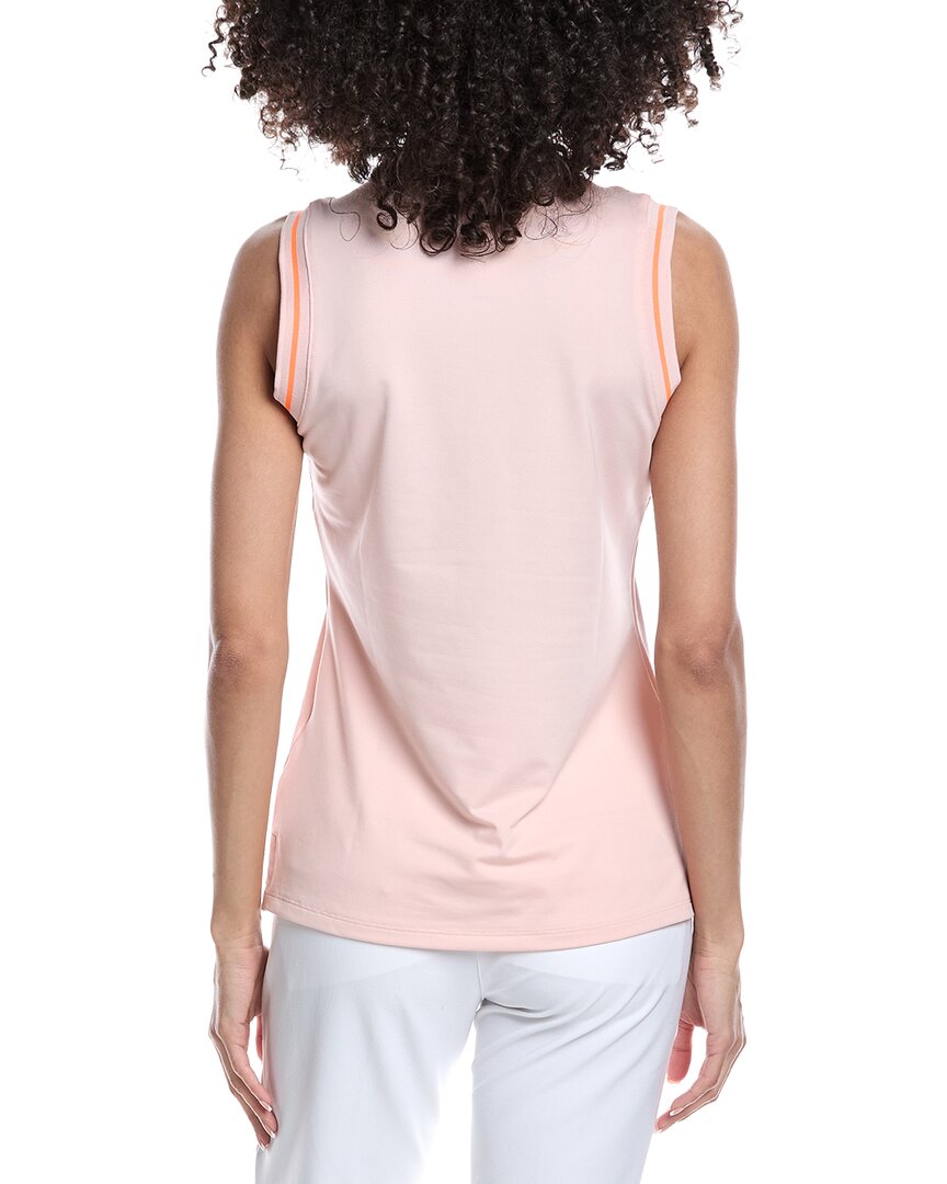 Adidas Ultimate Sleeveless Zip Polo Shirt