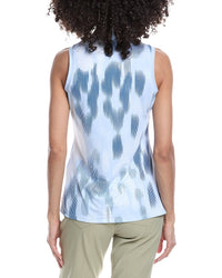 Adidas Ultimate Print Sleeveless Polo Shirt