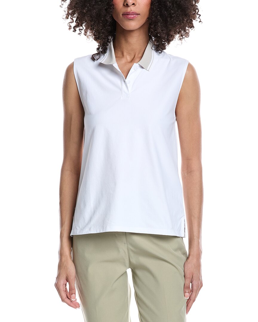 Adidas Beyond The Course Tank Crop Polo Shirt