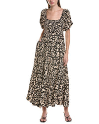 Saltwater Luxe Short Sleeve Maxi Dress