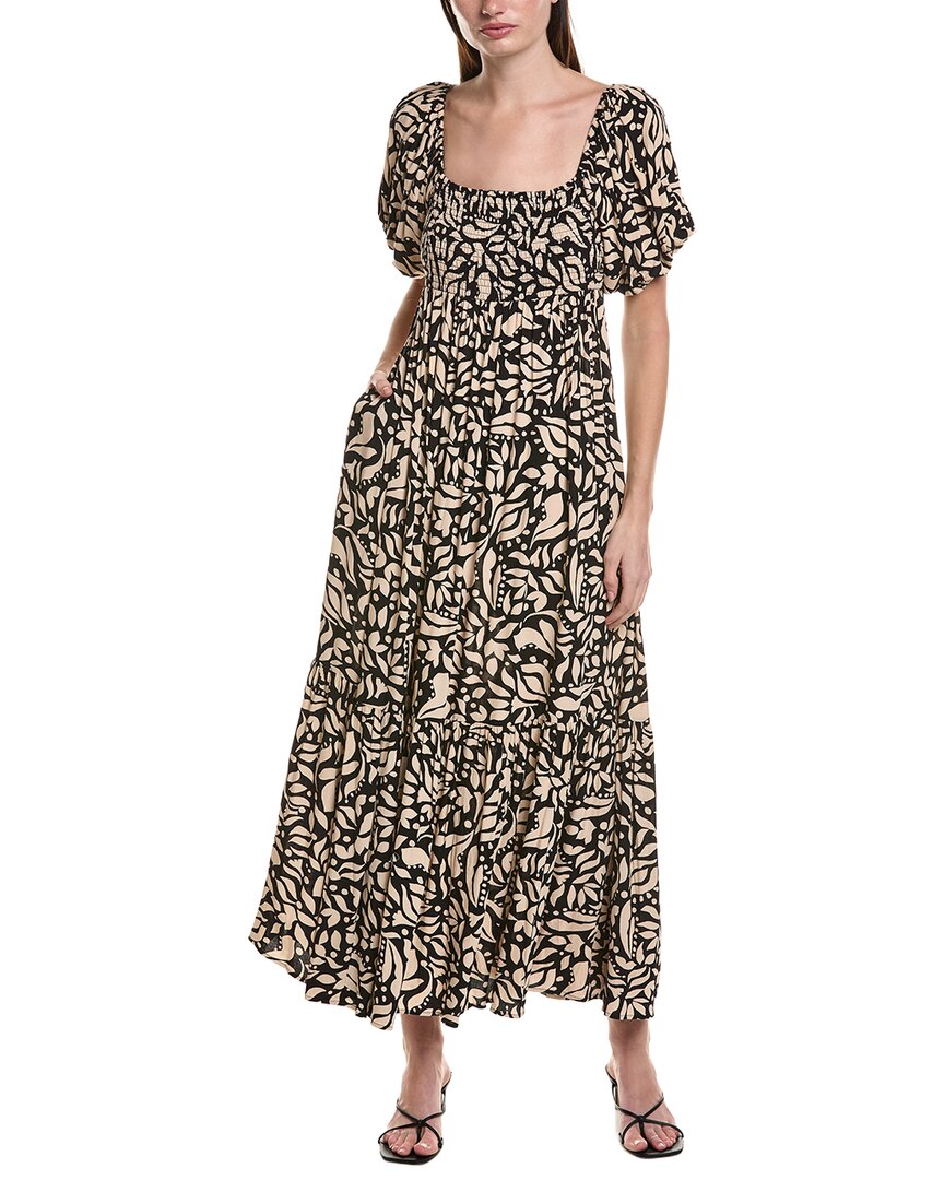 Saltwater Luxe Short Sleeve Maxi Dress