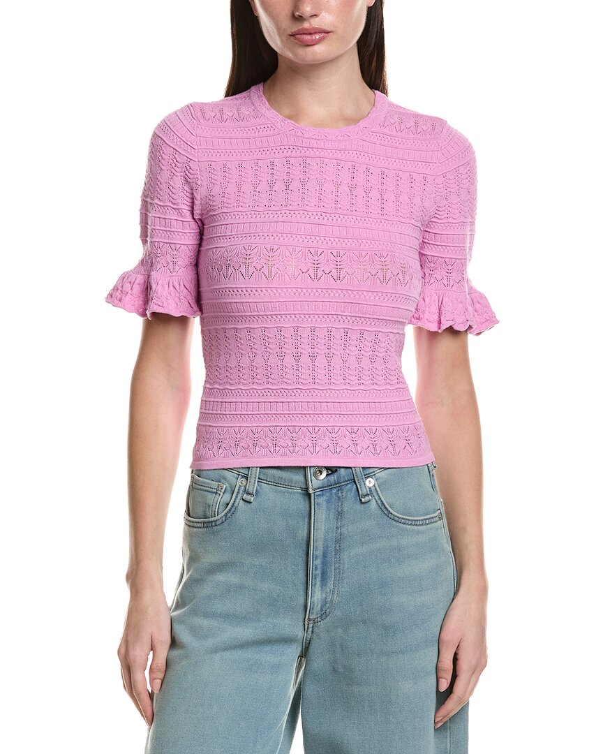 Saltwater Luxe Solid Sweater Top