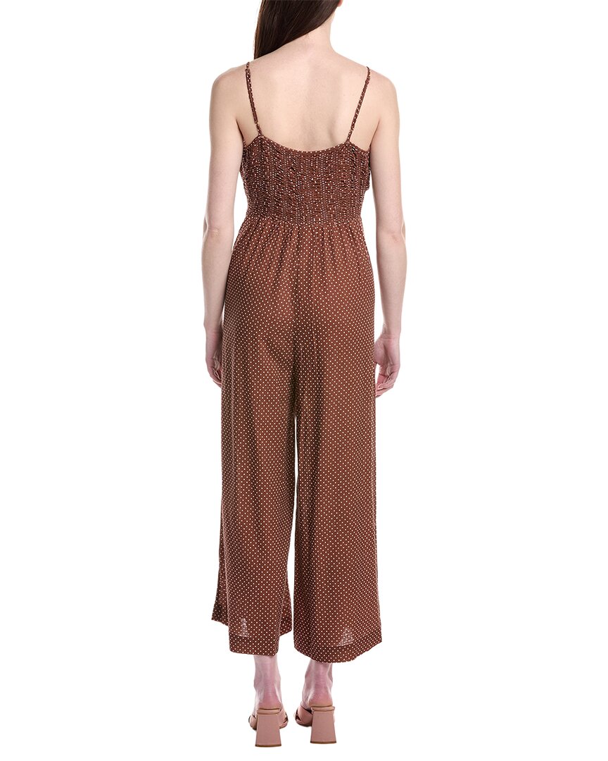 Saltwater Luxe Tank Linen-Blend Jumpsuit