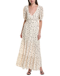 Saltwater Luxe Short Sleeve Maxi Dress