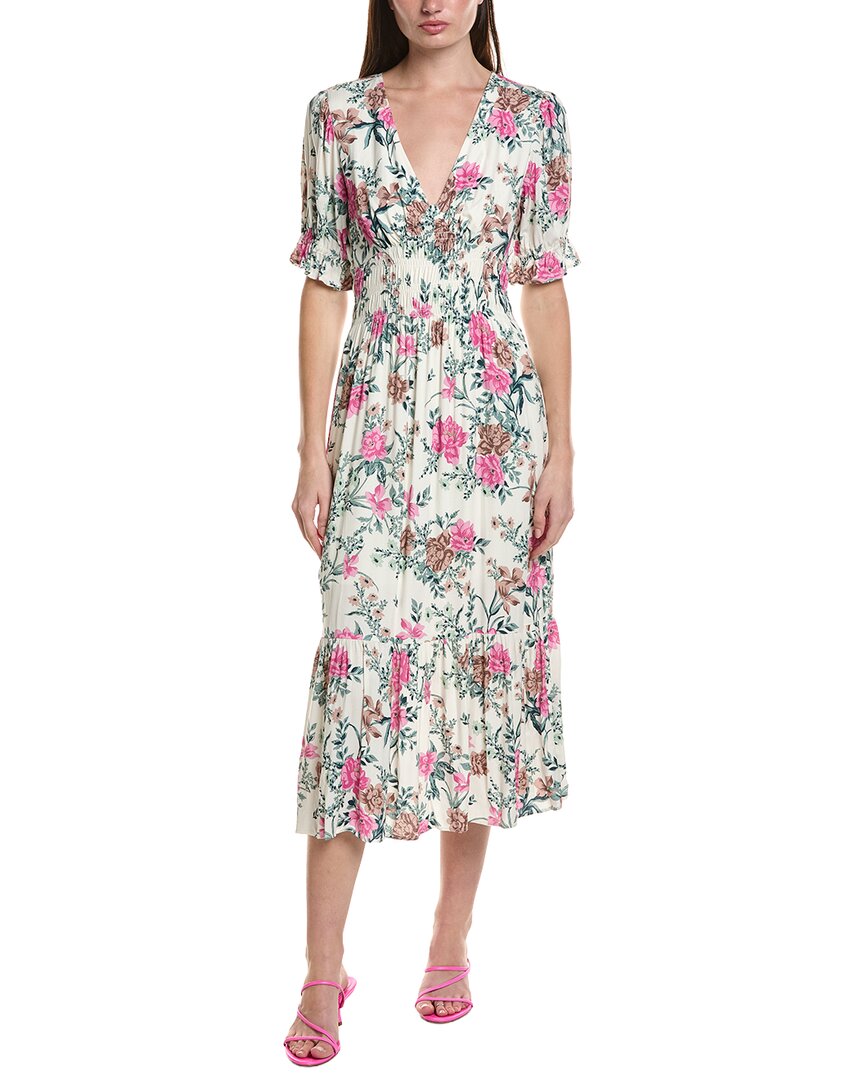 Saltwater Luxe Short Sleeve Midi Dress