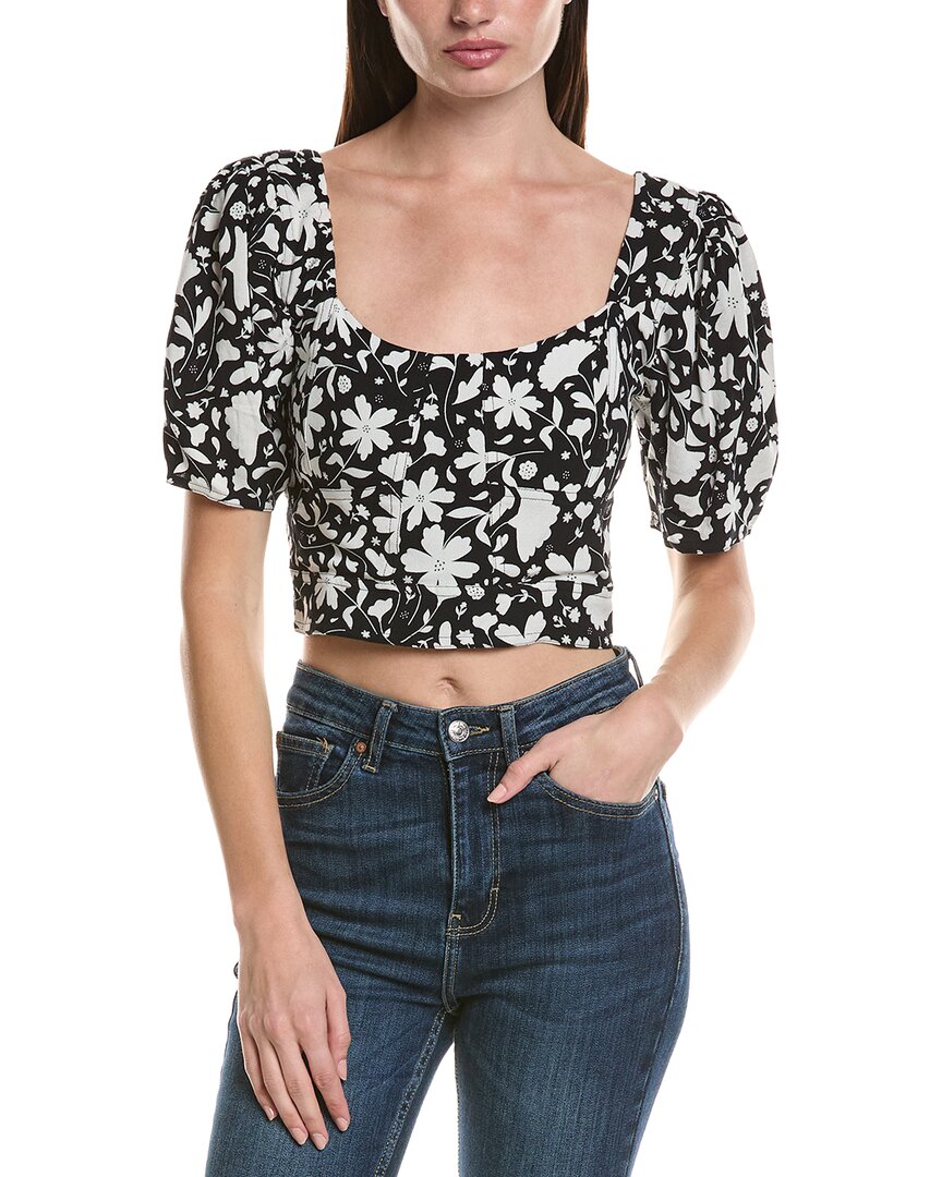 Saltwater Luxe Floral Printed Top