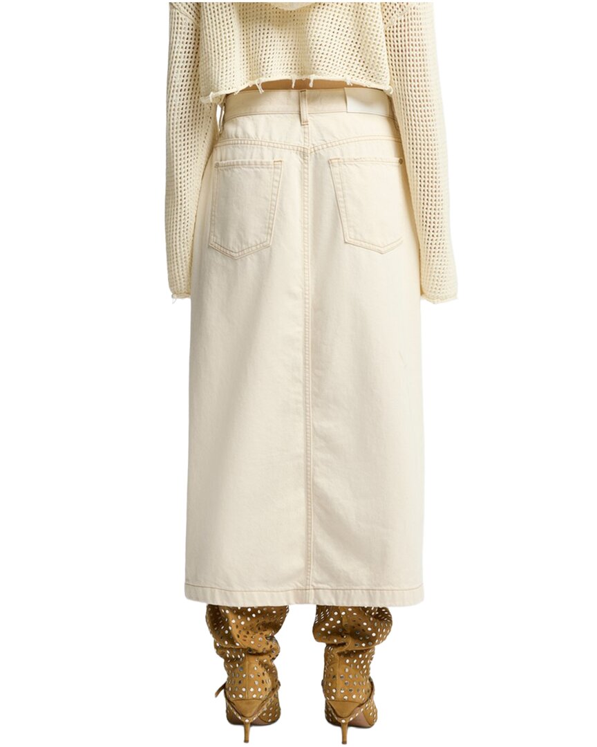 7 For All Mankind Midi Skirt