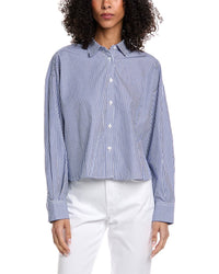 7 For All Mankind Cropped Shirt