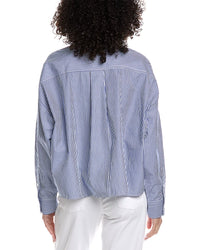 7 For All Mankind Cropped Shirt
