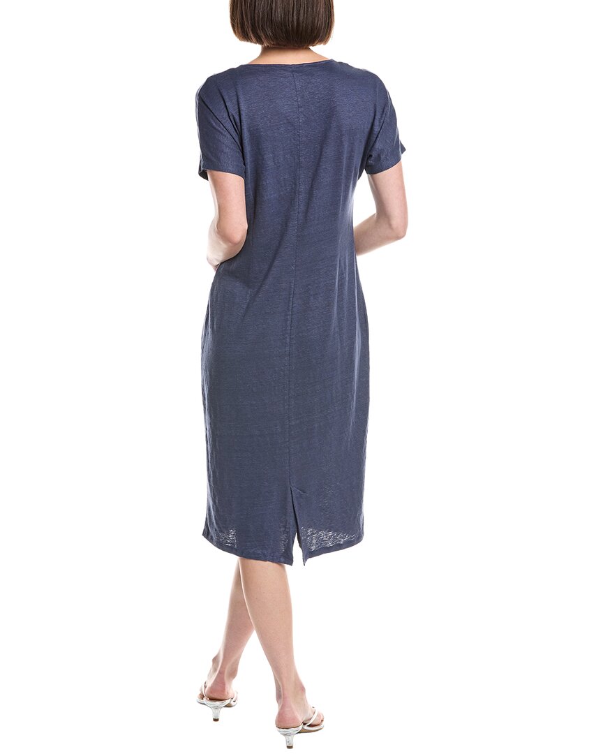 Majestic Filatures Linen-Blend T-Shirt Dress